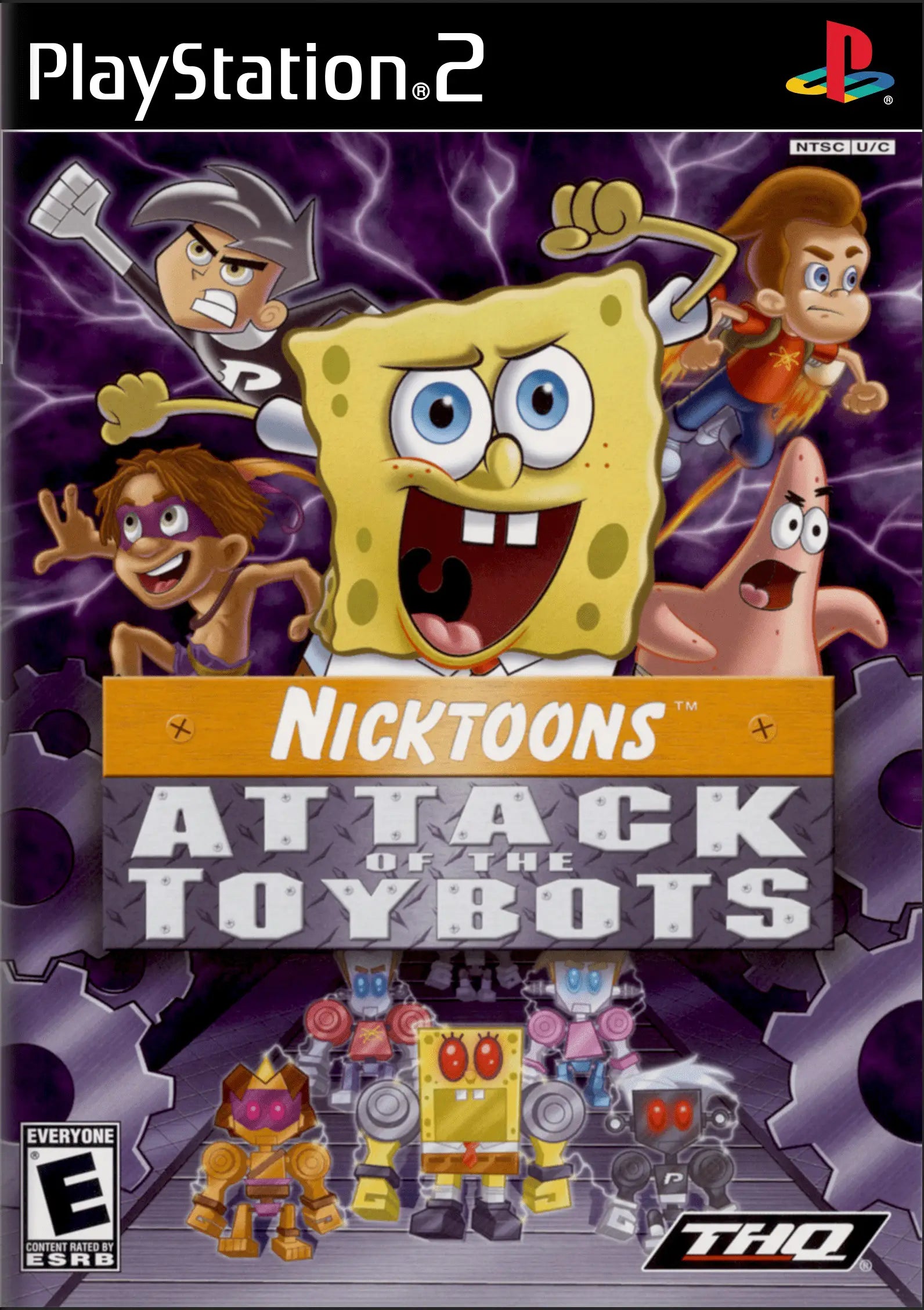 Jimmy Neutron Attack of the Twonkies - Sony PlayStation 2 (PS2)