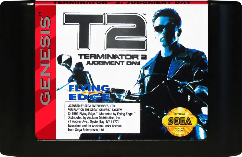 Terminator 2 Judgment Day - Sega Genesis