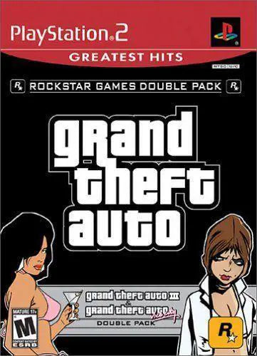 Grand Theft Auto GTA Double Pack (GTA 3 & Vice City) - Sony PlayStation 2 (PS2)