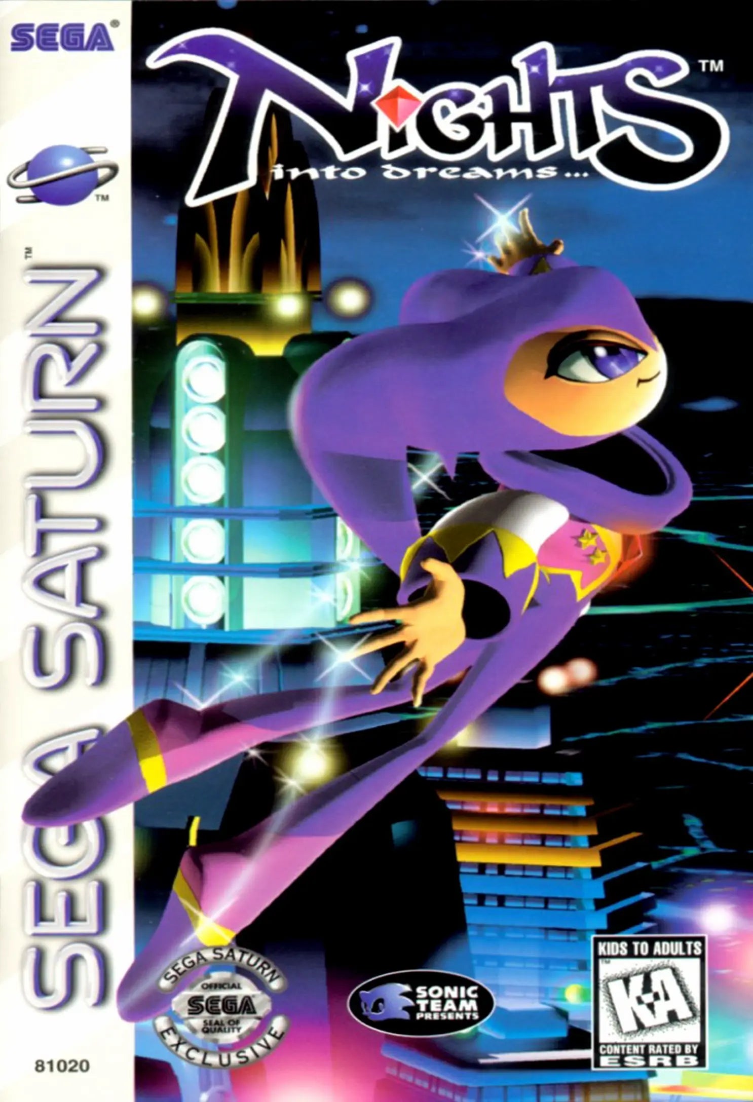 Nights into Dreams - Sega Saturn
