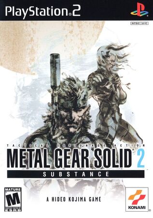 Metal Gear Solid 2 Substance- Sony PlayStation 2 (PS2)