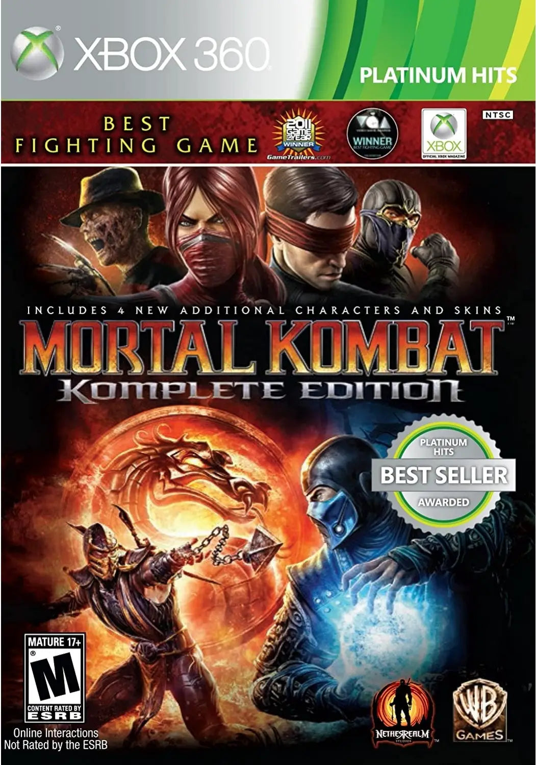 Mortal Kombat Komplete Edition - Microsoft Xbox 360
