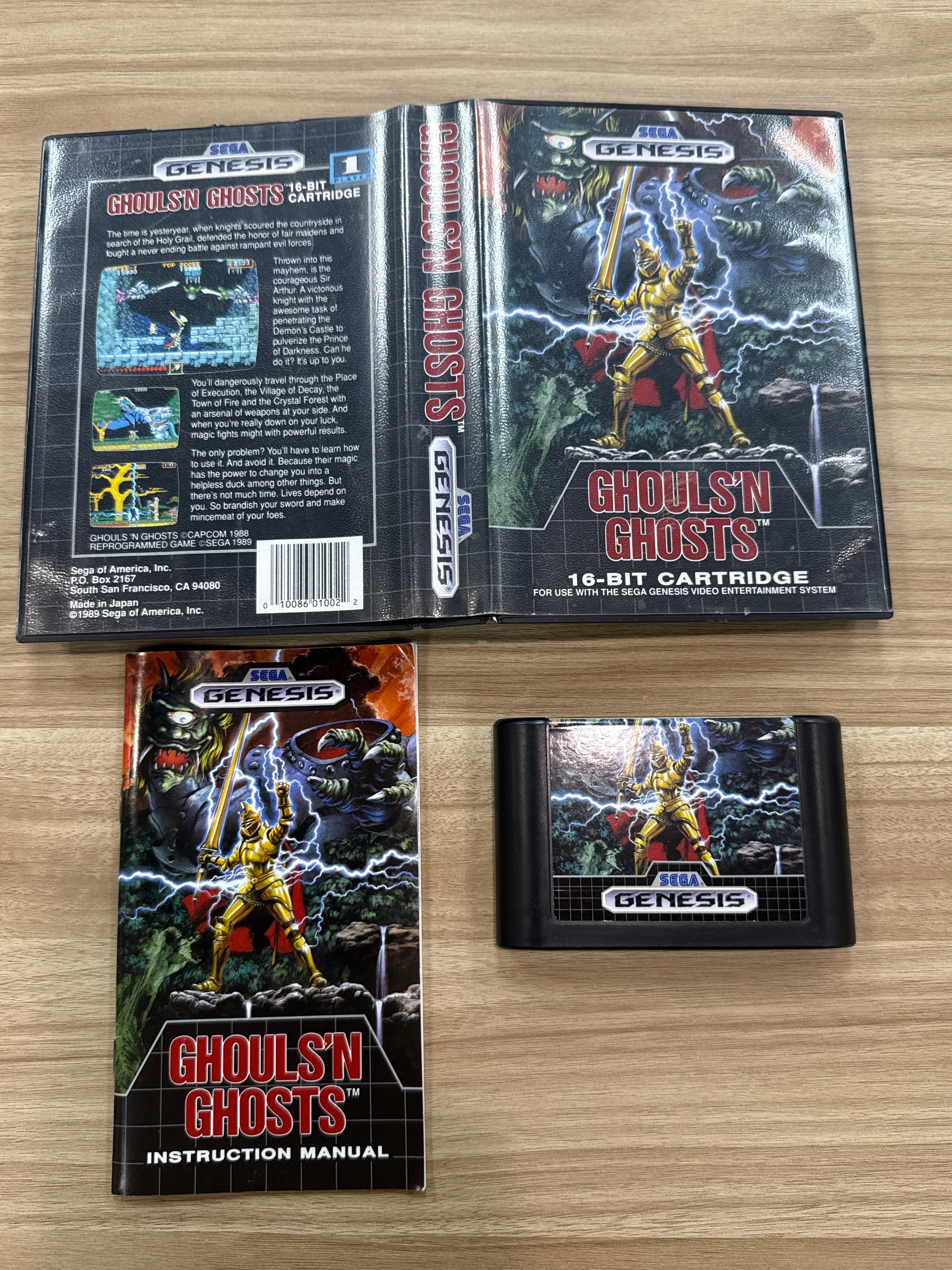 Ghouls 'N Ghosts - Sega Genesis