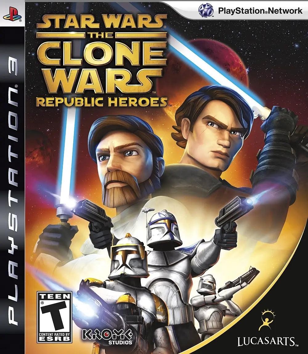 Star Wars The Clone Wars Republic Heroes - Sony PlayStation 3 (PS3)