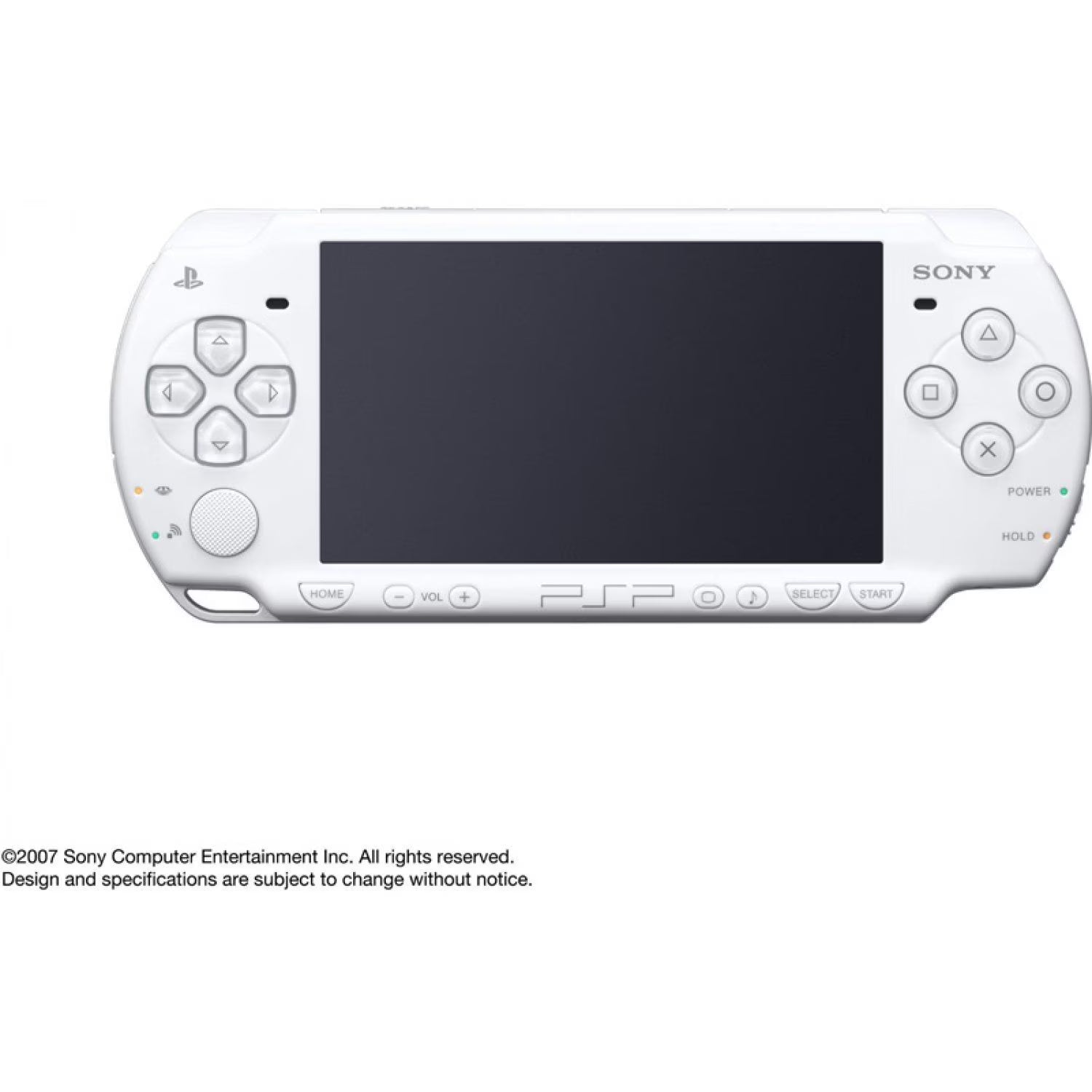 Sony PlayStation Portable PSP White Model 2000 Handheld Console