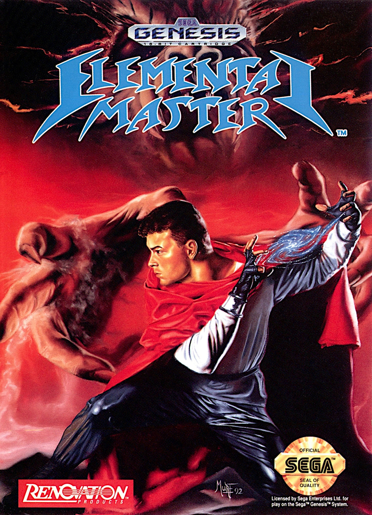 Elemental Master - Sega Genesis