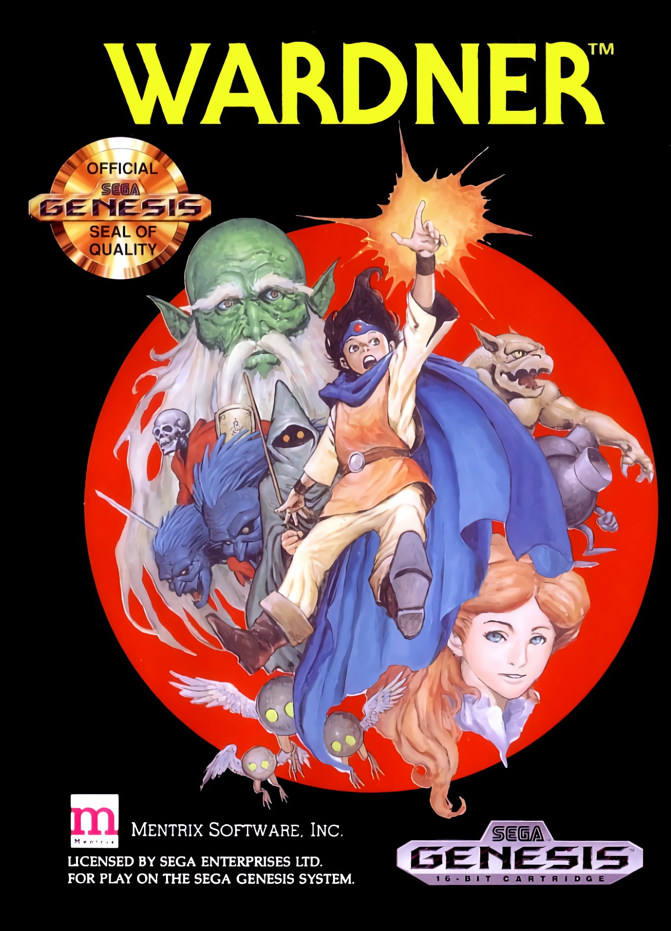 Wardner - Sega Genesis