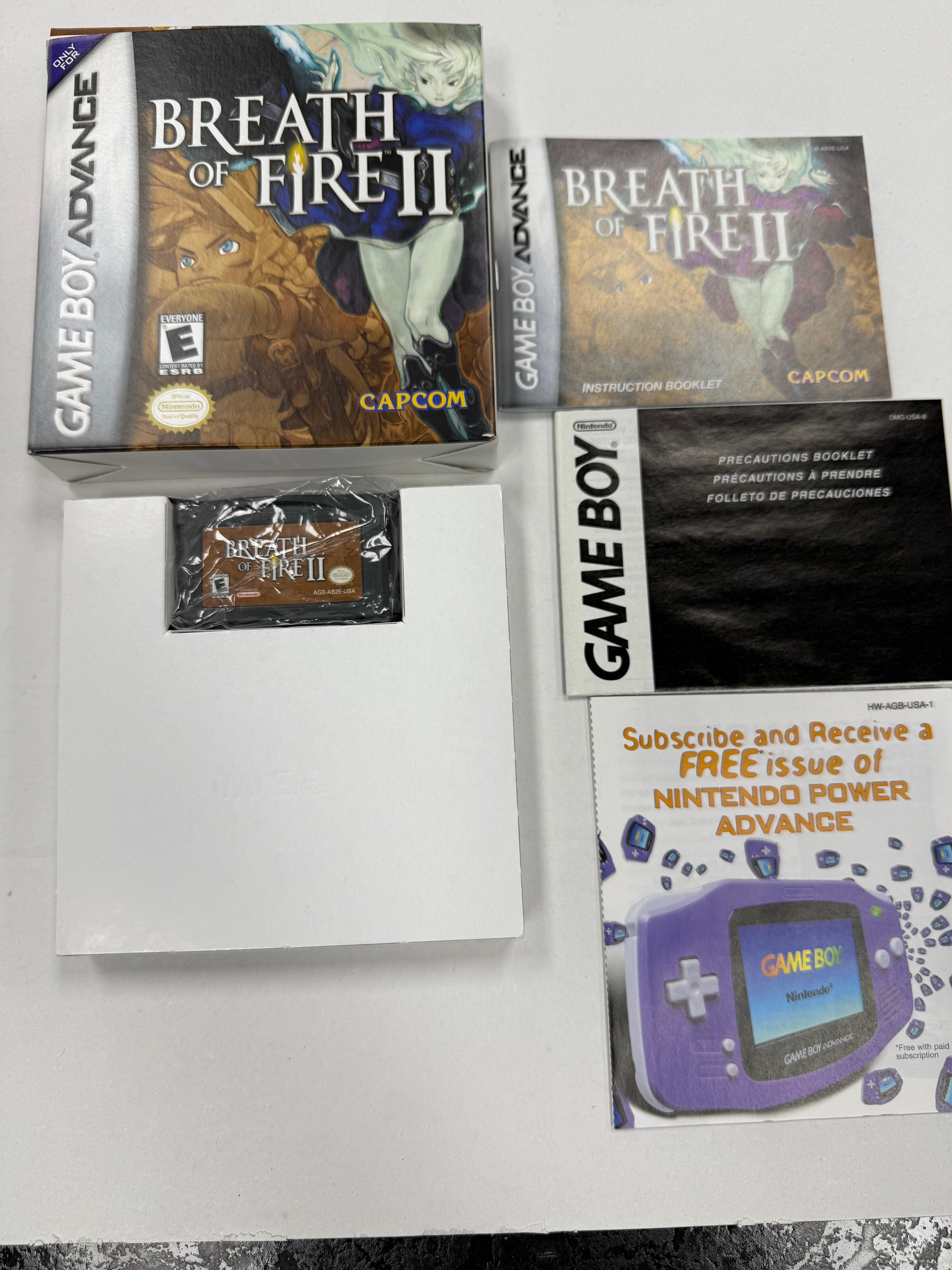Breath of Fire II - Nintendo Game Boy Advance