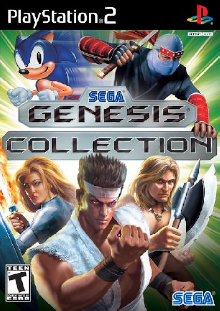 Sega Genesis Collection - Sony PlayStation 2 (PS2)
