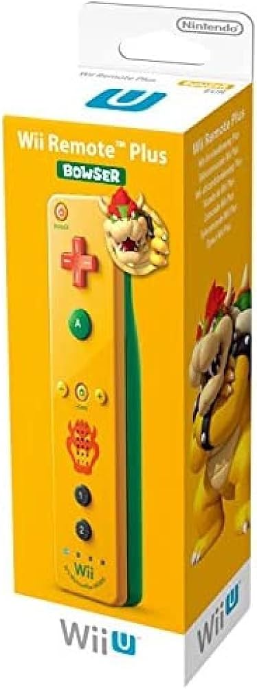 *Factory* Nintendo Wii Motion Plus Remote Mario, Peach, Luigi, Toad, Bowser, Yoshi