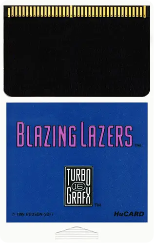 Blazing Lazers - TurboGraphx 16