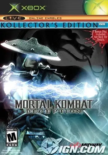 Mortal Kombat Deception Kollector's Edition Raiden Version - Microsoft Xbox