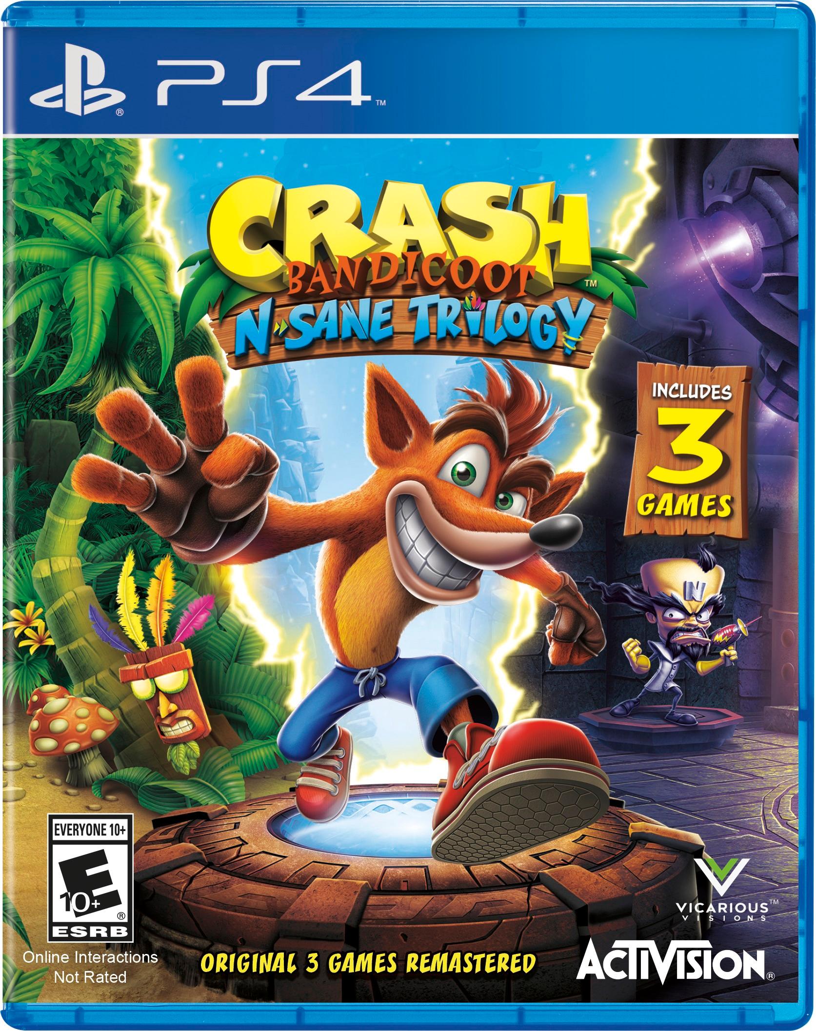 Crash Bandicoot N. Sane Trilogy - Sony PlayStation 4 (PS4)