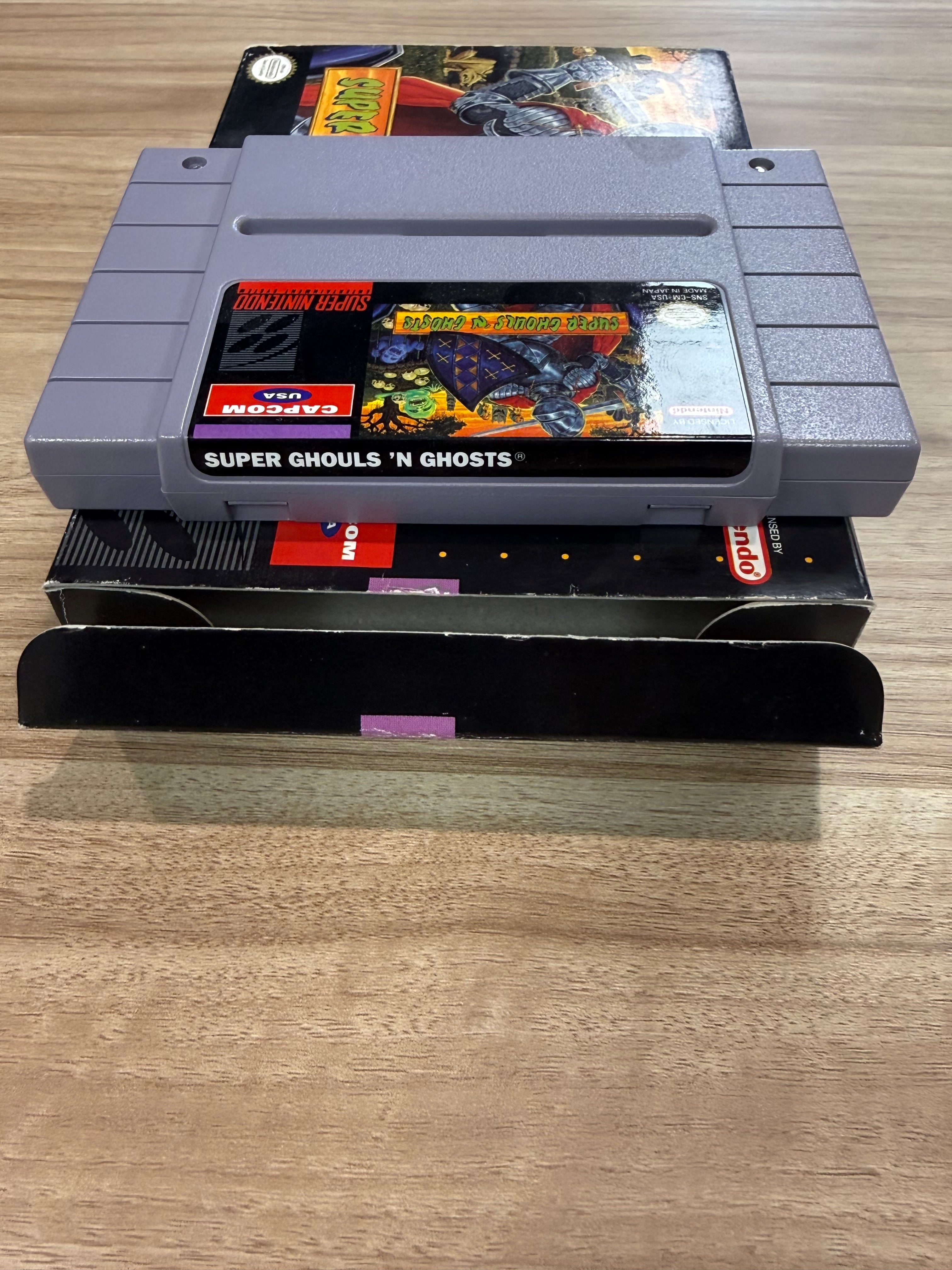 Super Ghouls N Ghosts - Nintendo SNES