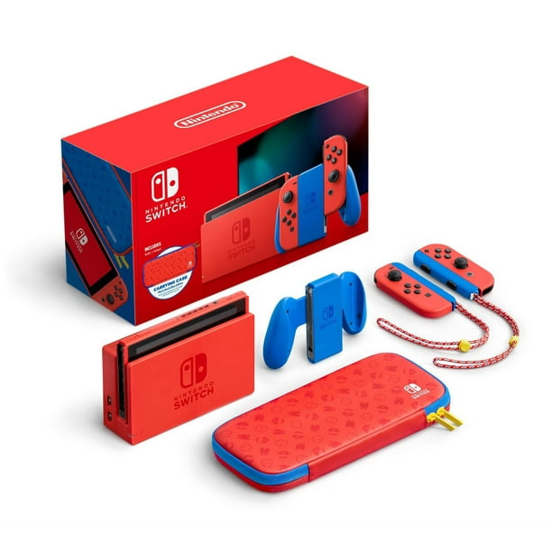 Nintendo Switch MARIO RED and BLUE EDITION