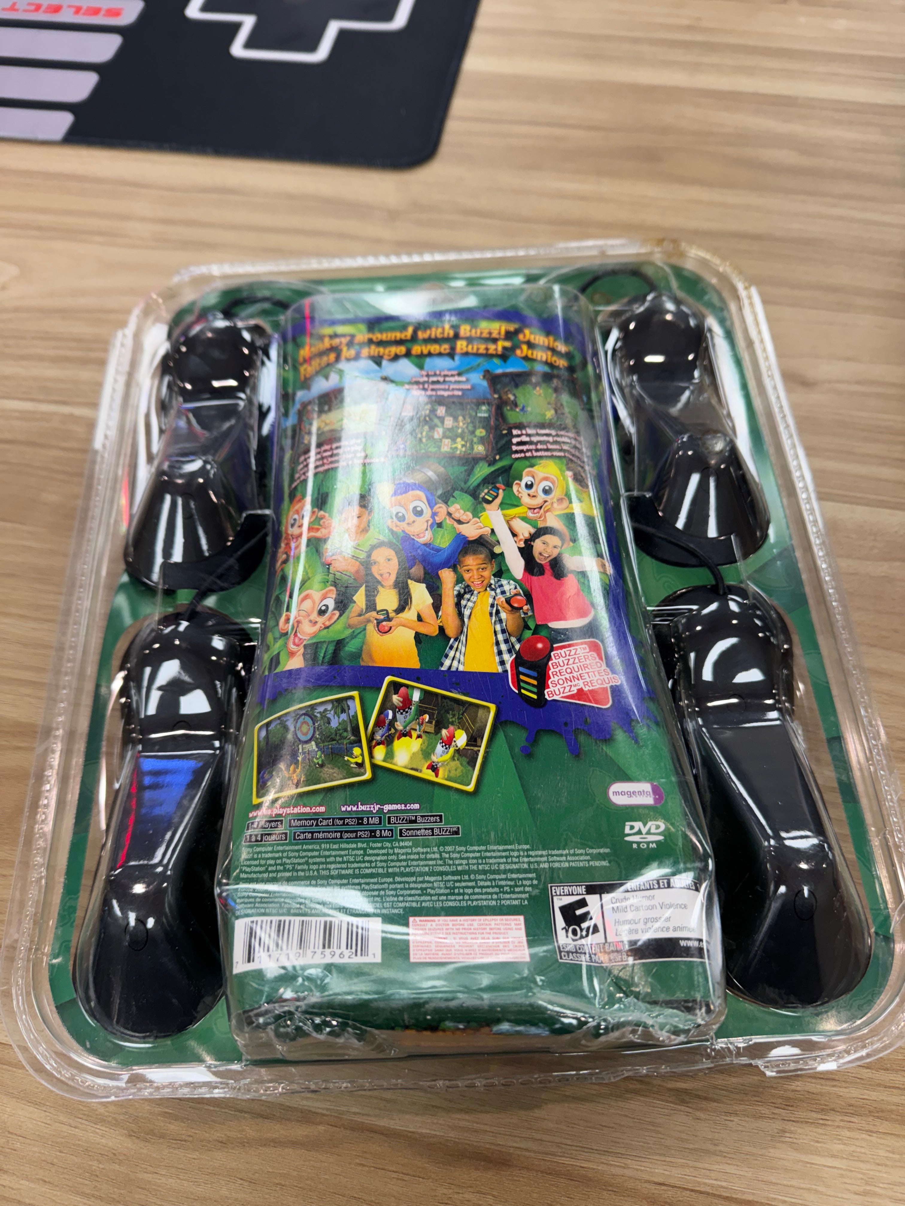 Buzz Junior Jungle Party Buzzer Pack - Sony PlayStation 2 (PS2)