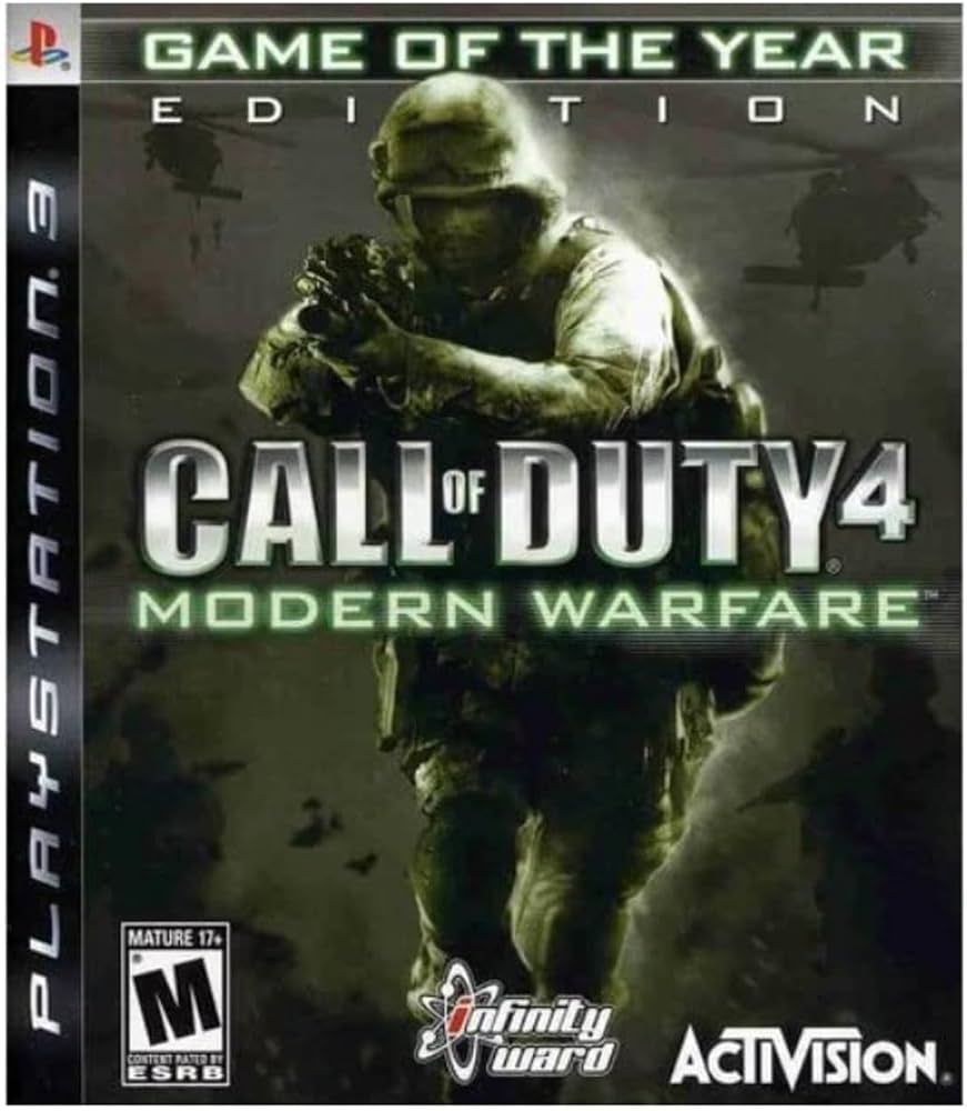 Call of Duty 4 Modern Warfare - Sony PlayStation 3 (PS3)