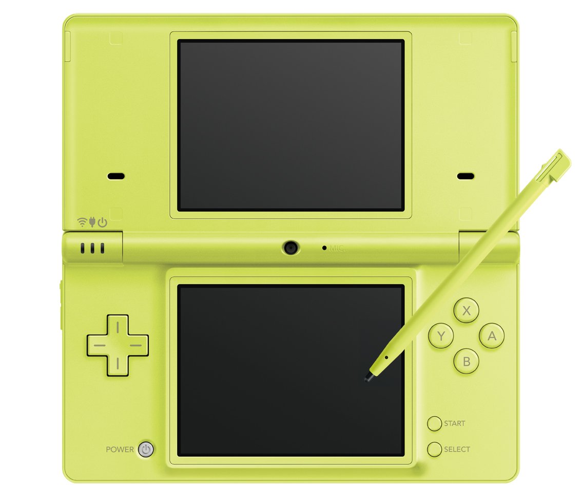 Nintendo DS Lite Lime Green Handheld Console