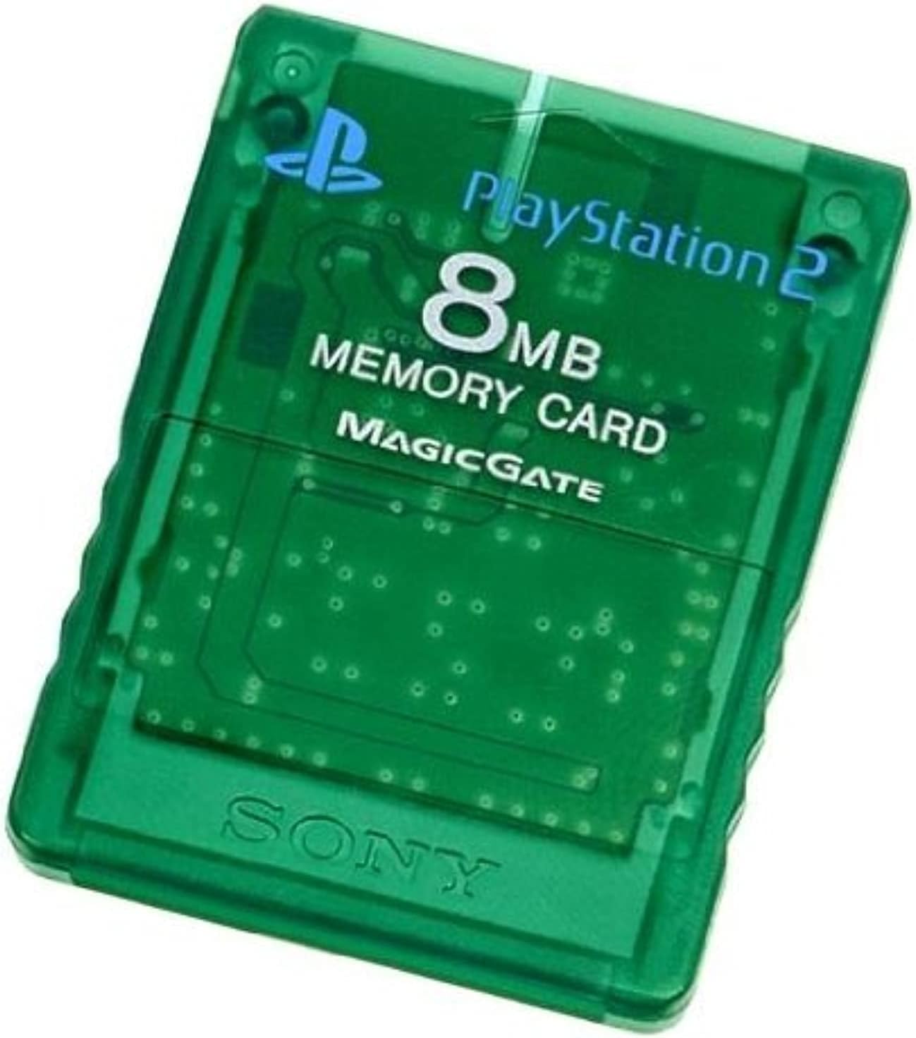 Sony PlayStation 2 PS2 Memory Card Emerald Green 8MB (SCPH-10020)