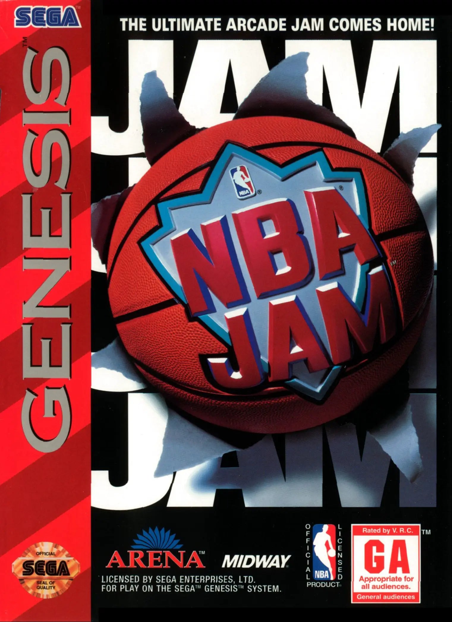 NBA Jam - Sega Genesis