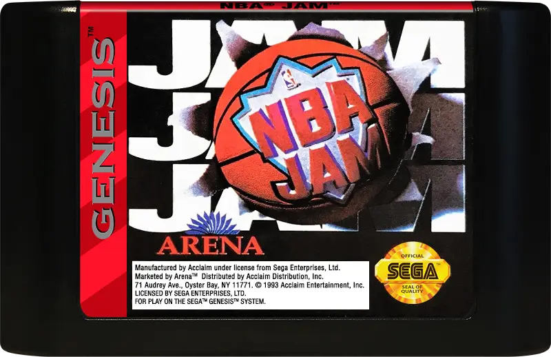NBA Jam - Sega Genesis