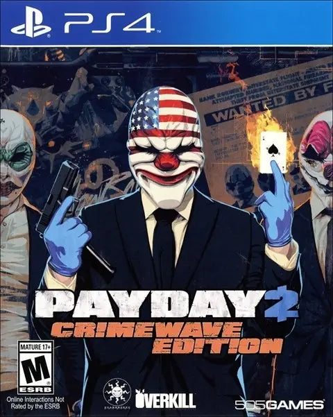 Payday 2 Crimewave - Sony PlayStation 4 (PS4)