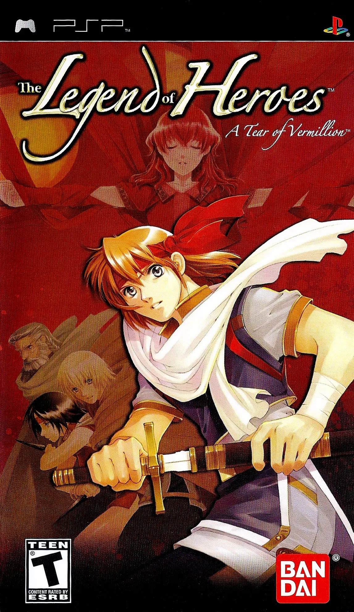 Legend of Heroes A Tear of Vermillion - Sony PSP