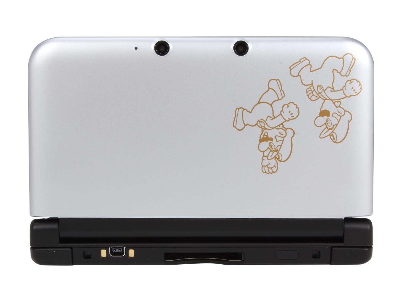 Nintendo Silver 3DS XL with Mario & Luigi : Dream Team  Handheld Console
