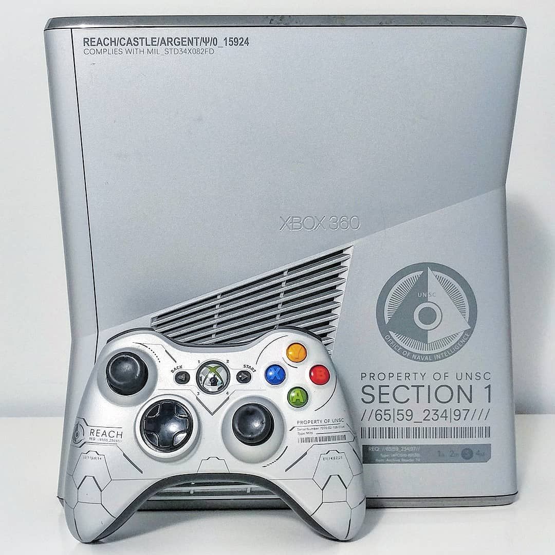 Microsoft Xbox 360 Slim Limited Edition Halo Reach