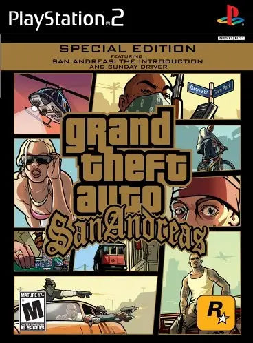 Grand Theft Auto GTA San Andreas: Special Edition - Sony PlayStation 2 (PS2)