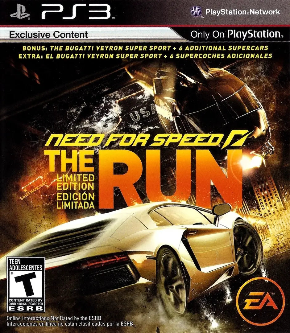 Need For Speed The Runl: Limited Edition - Sony PlayStation 3 (PS3)