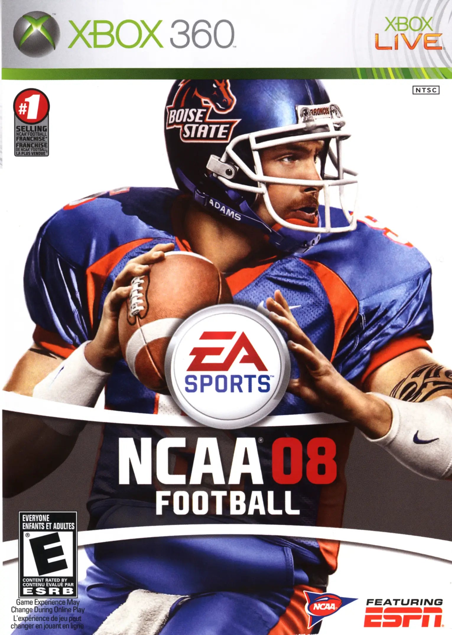 NCAA Football 08 - Microsoft Xbox 360