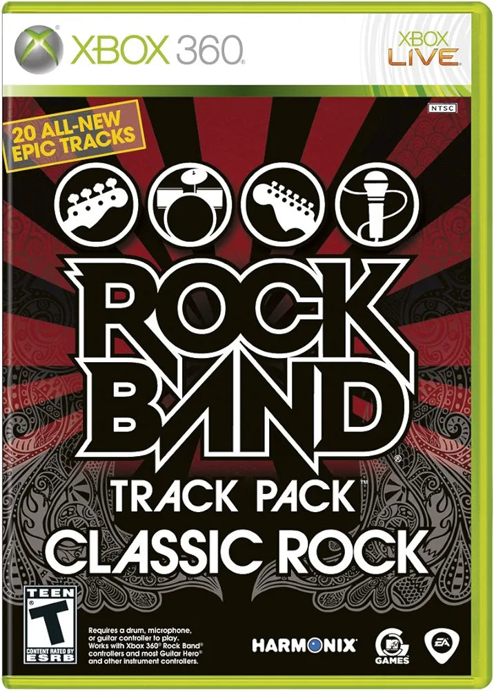 Rock Band Track Pack Classic Rock - Microsoft Xbox 360
