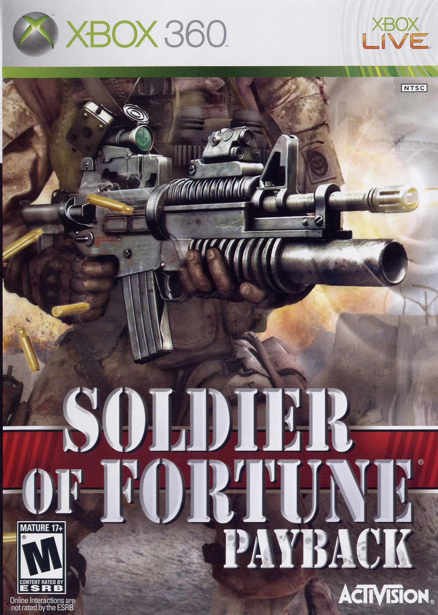 Soldier Of Fortune Payback - Microsoft Xbox 360