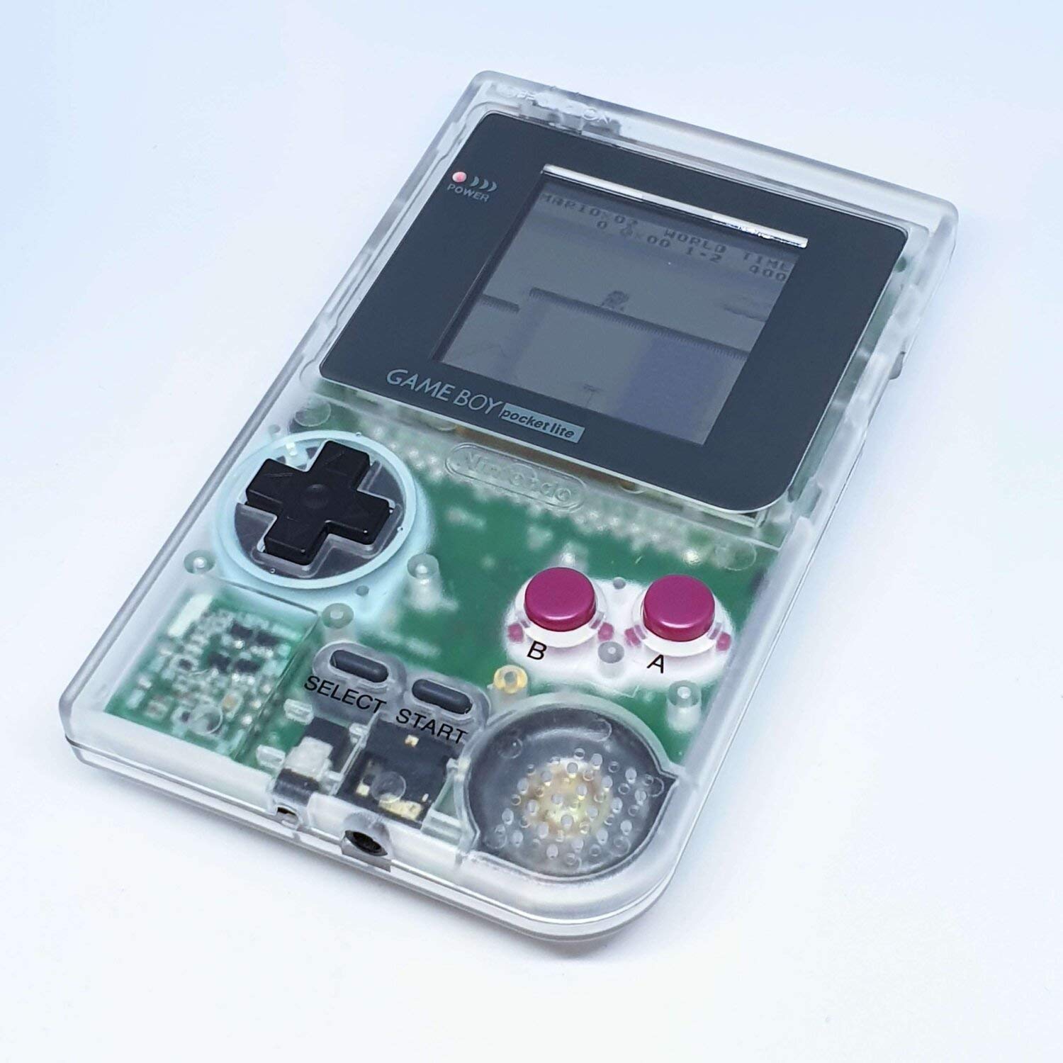 Nintendo Game Boy Pocket Handheld Console Clear