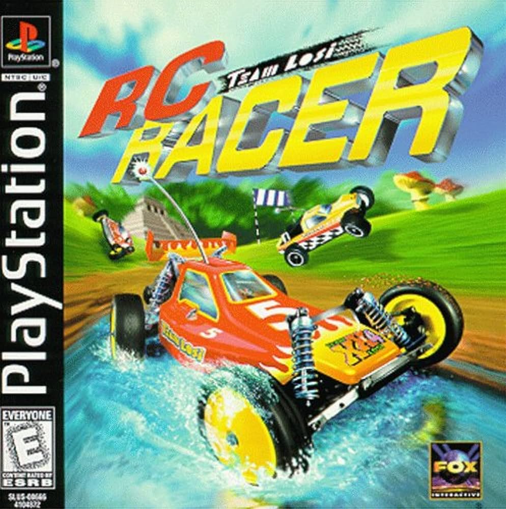 RC Racer Team Losi  - Sony PlayStation 1 (PS1)