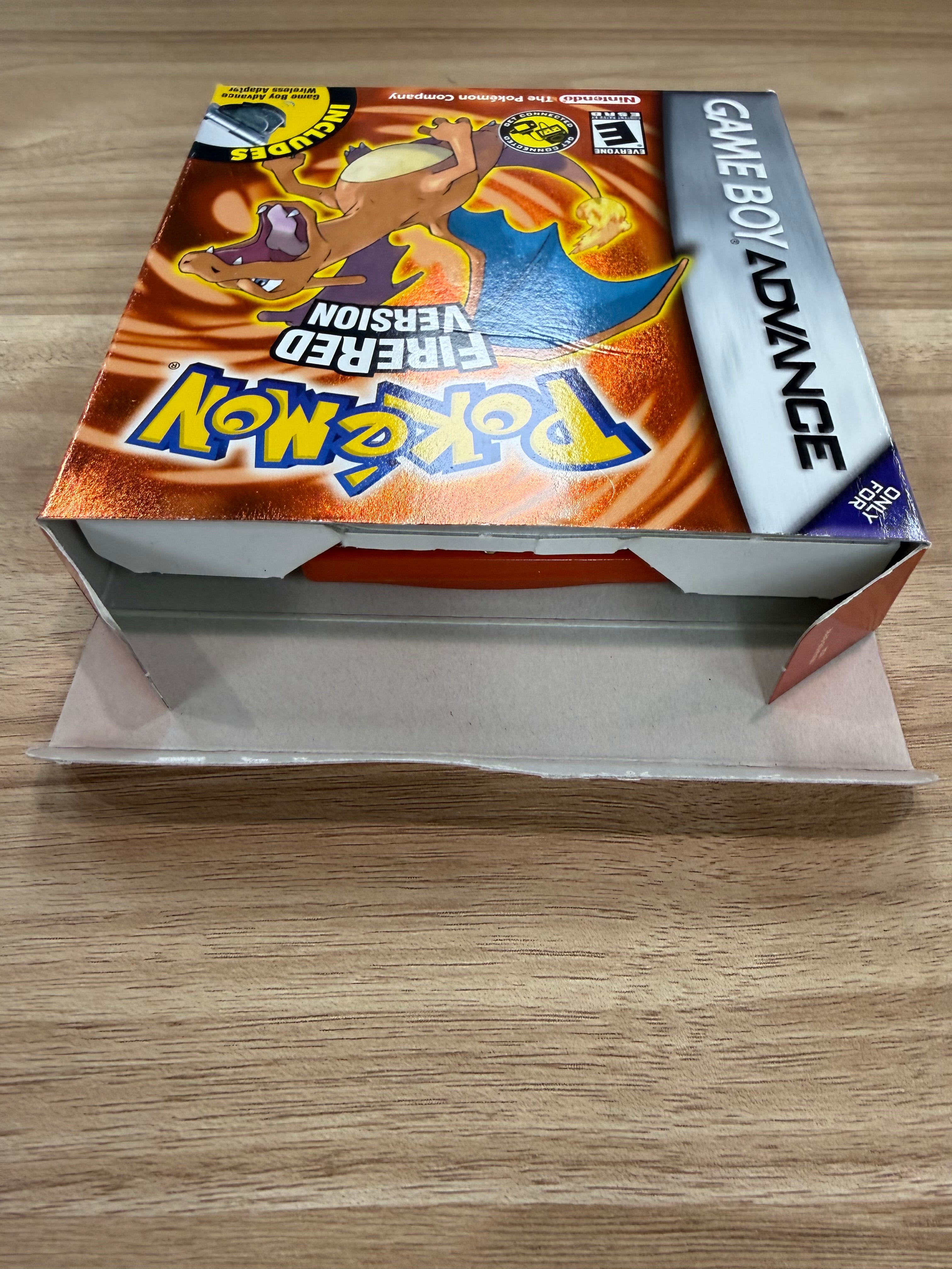 Pokemon Fire Red: Complete - Nintendo Game Boy Advance - B