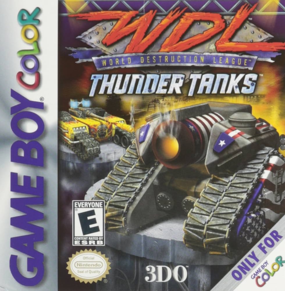 WDL Thunder Tanks - Nintendo Game Boy Color