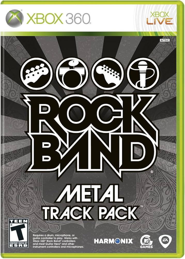 Rock Band Track Pack Metal - Microsoft Xbox 360