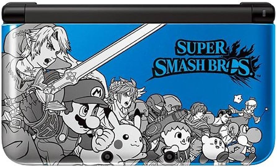 Nintendo 3DS XL Super Smash Bros. Blue Edition NTSC