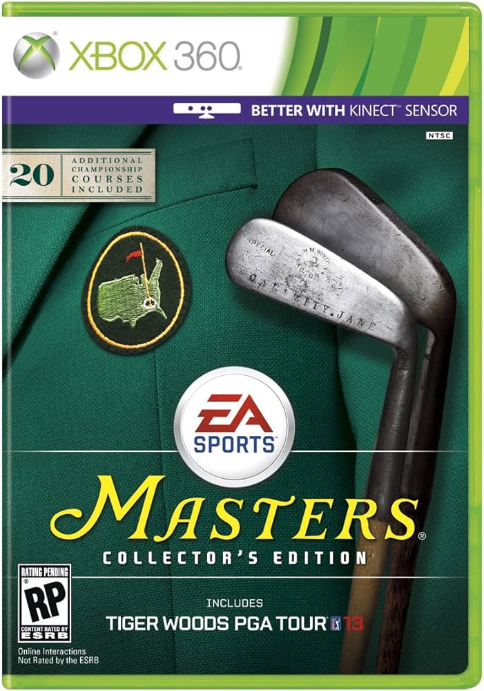 Tiger Woods PGA Tour 13 Masters Collector's Edition - Microsoft Xbox 360