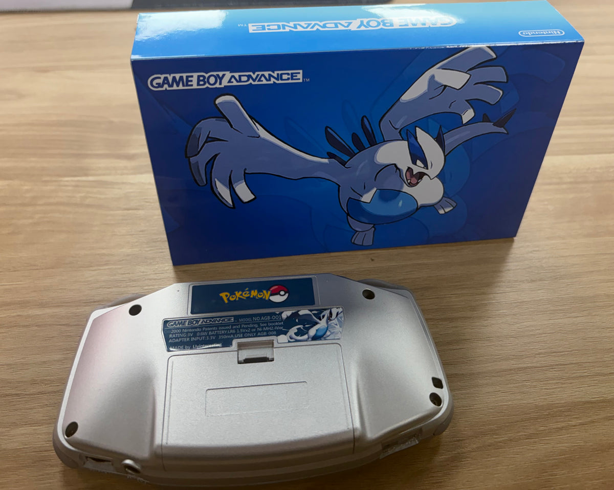 Nintendo Game Boy Advance (GBA) Custom Lugia Backlit Handheld Console