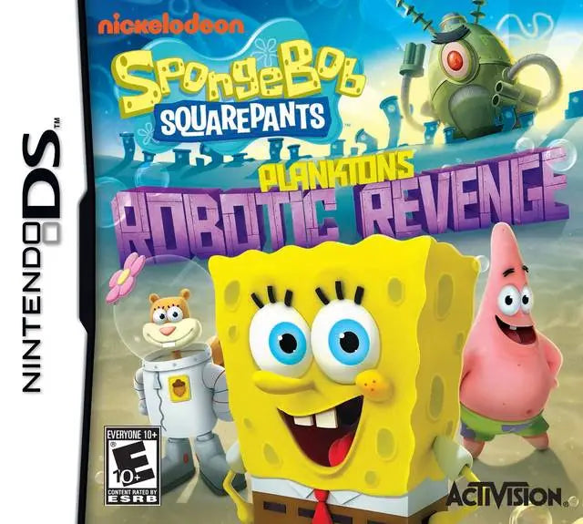 SpongeBob SquarePants Plankton's Robotic Revenge - Nintendo DS