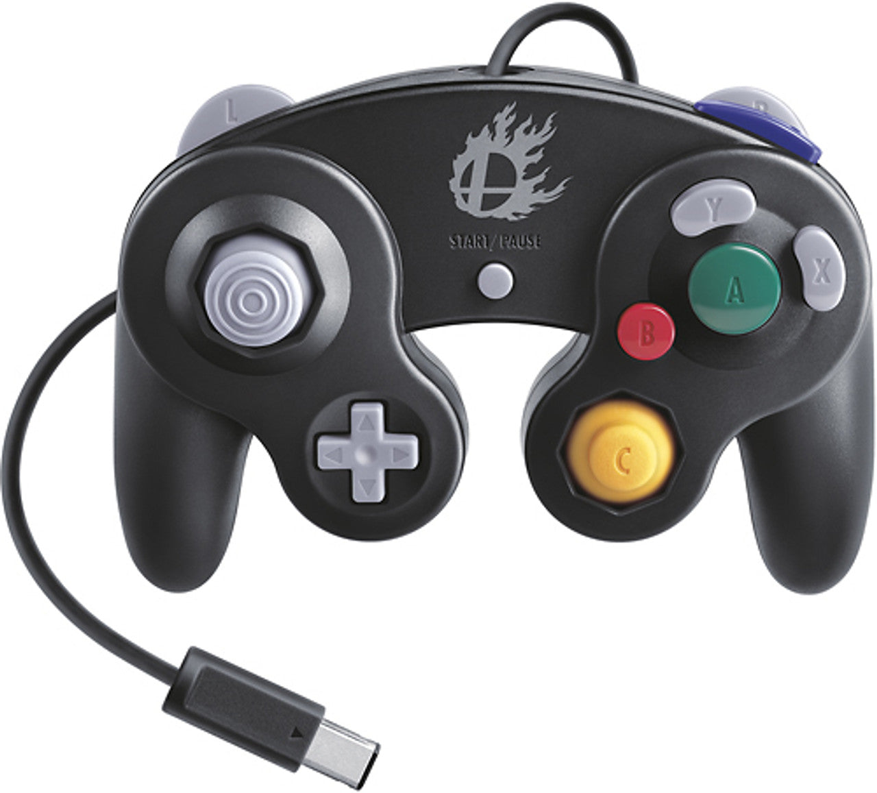 Nintendo GameCube Black SUPER SMASH BROS. Controller