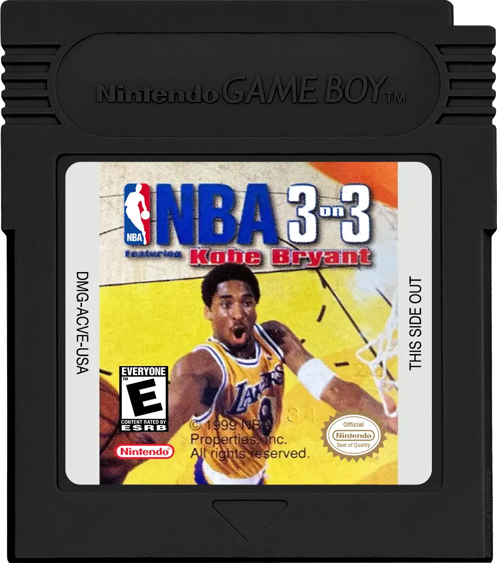NBA 3 on 3 Featuring Kobe Bryant - Nintendo Game Boy Color