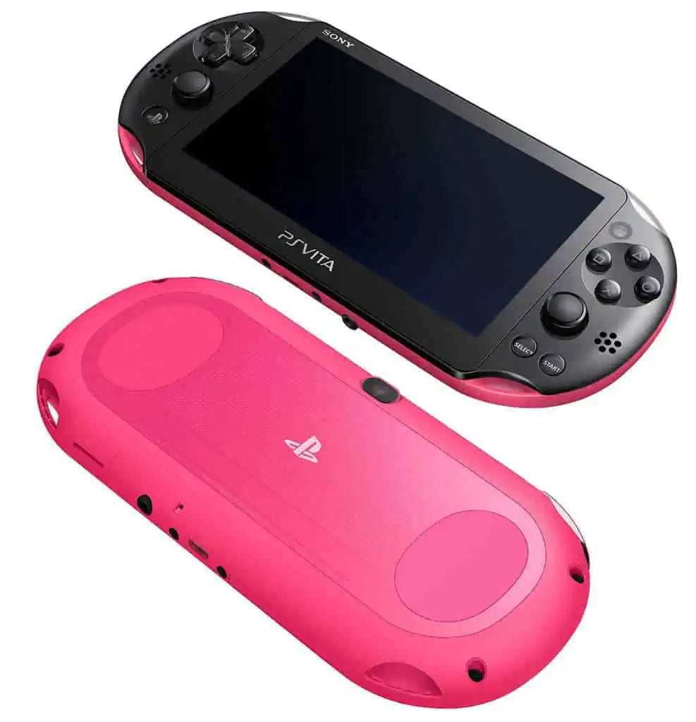 Sony PlayStation PS Vita Pink/Black Handheld Console PCH-2001 (Japanese)