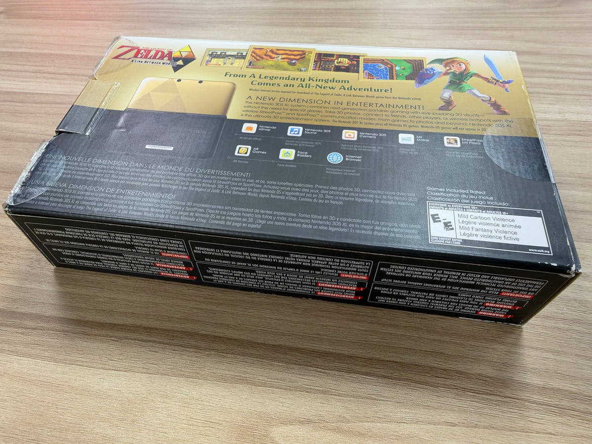 Nintendo 3DS XL Zelda A Link Between Worlds Limited Edition [Complete in Box] (A)