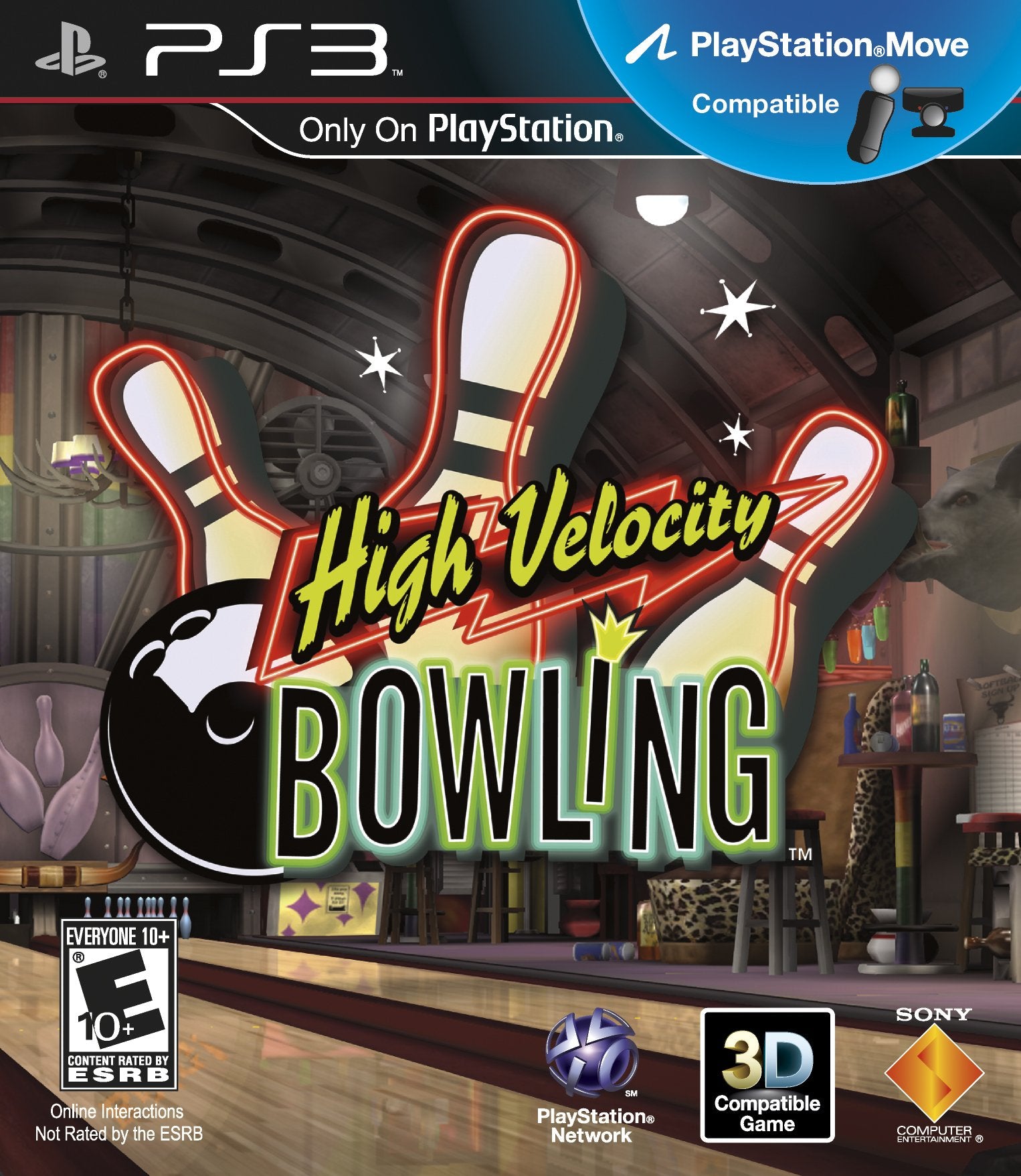 High Velocity Bowling - Sony PlayStation 3 (PS3)
