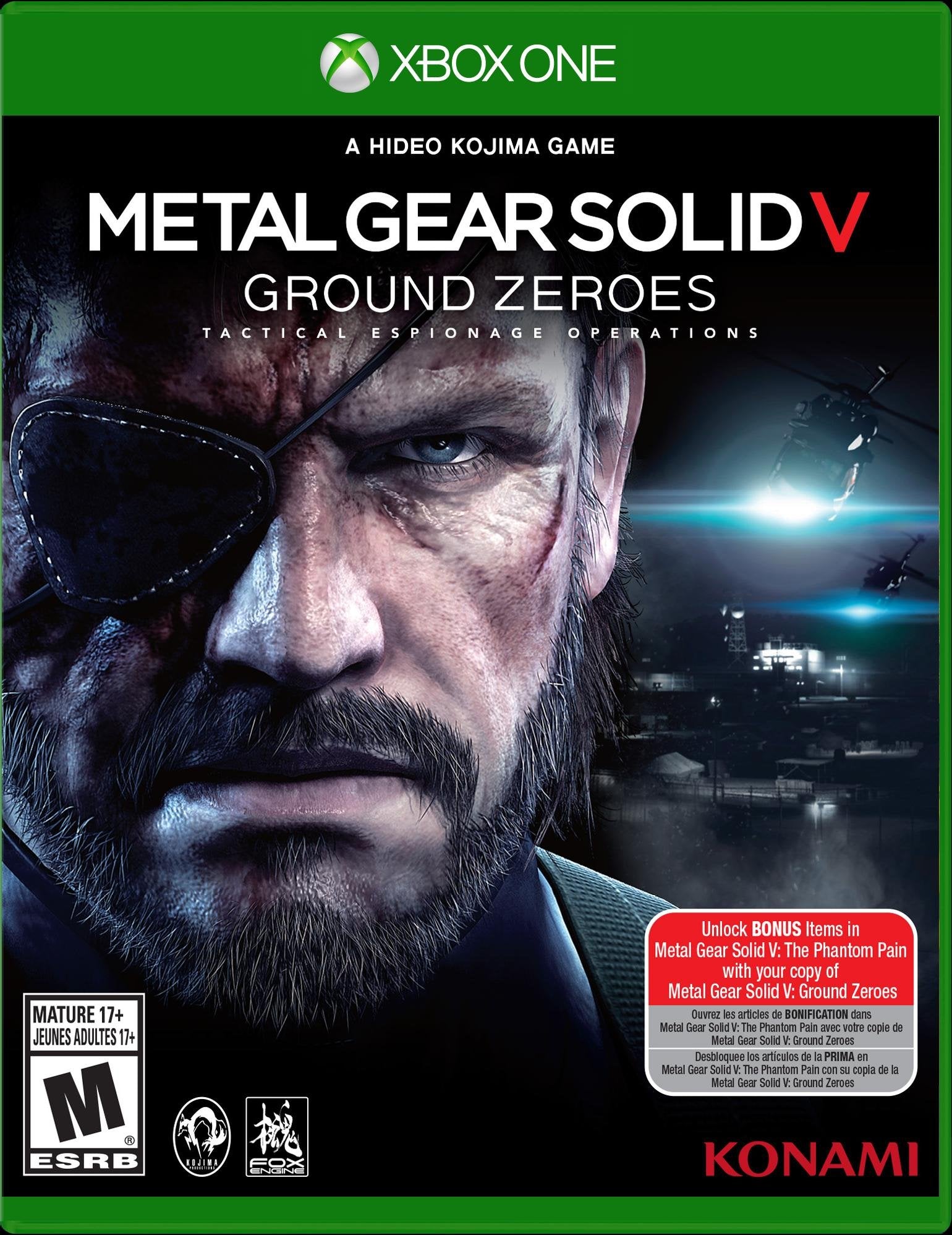 Metal Gear Solid V Ground Zeroes - Microsoft Xbox One