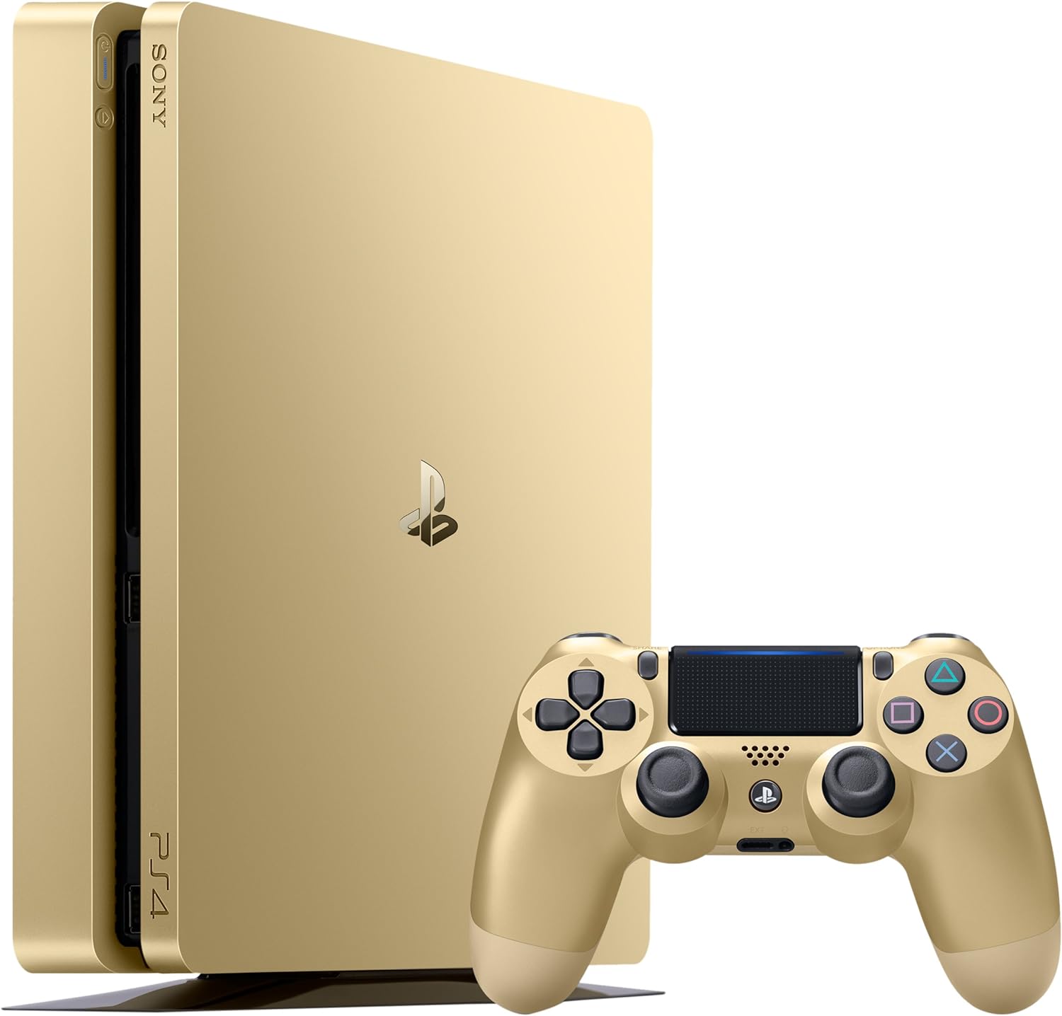 Sony PlayStation 4 PS4 Gold Slim Console Bundle